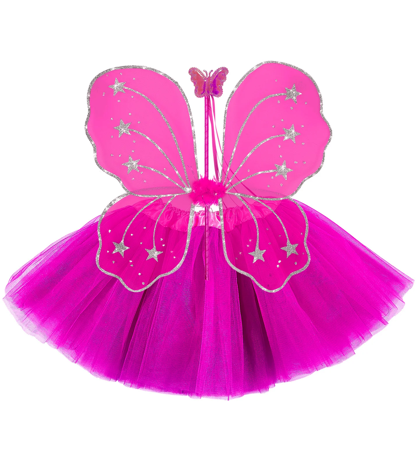 Magische fee setjes donker roze - Image 2