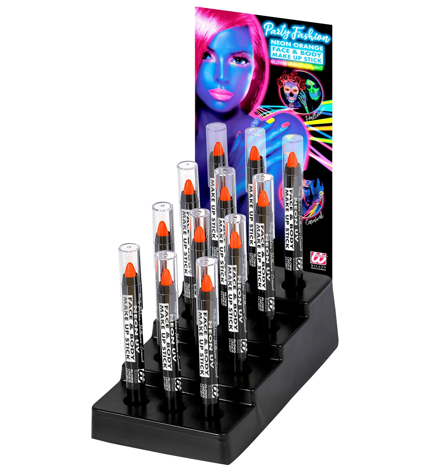 Neon oranje make-up potlood 3.5ml - Image 3