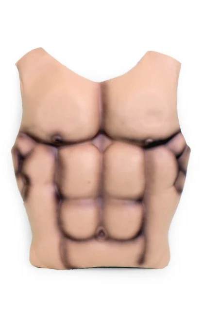 Mannenborst met sixpack