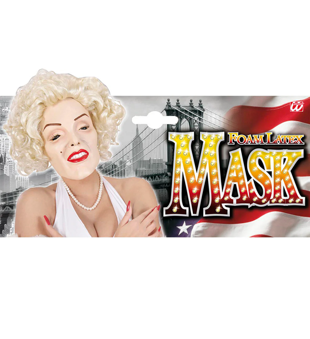 Marilyn Monroe masker latex - Image 3