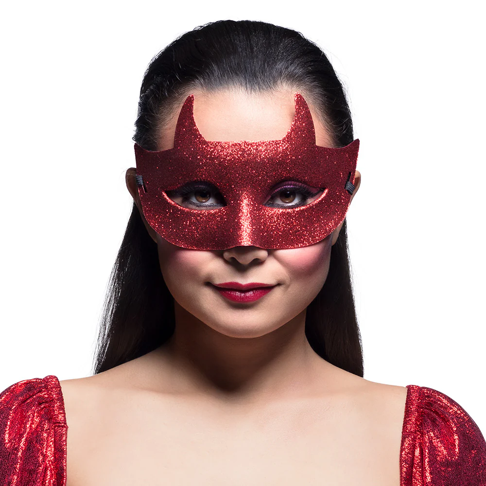 Masker Duivel glitter - Image 2