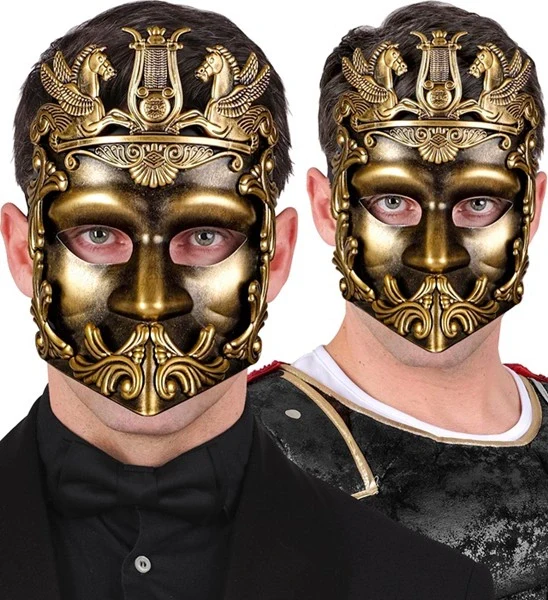 Masker grieks/romeins goud Maud - Image 3