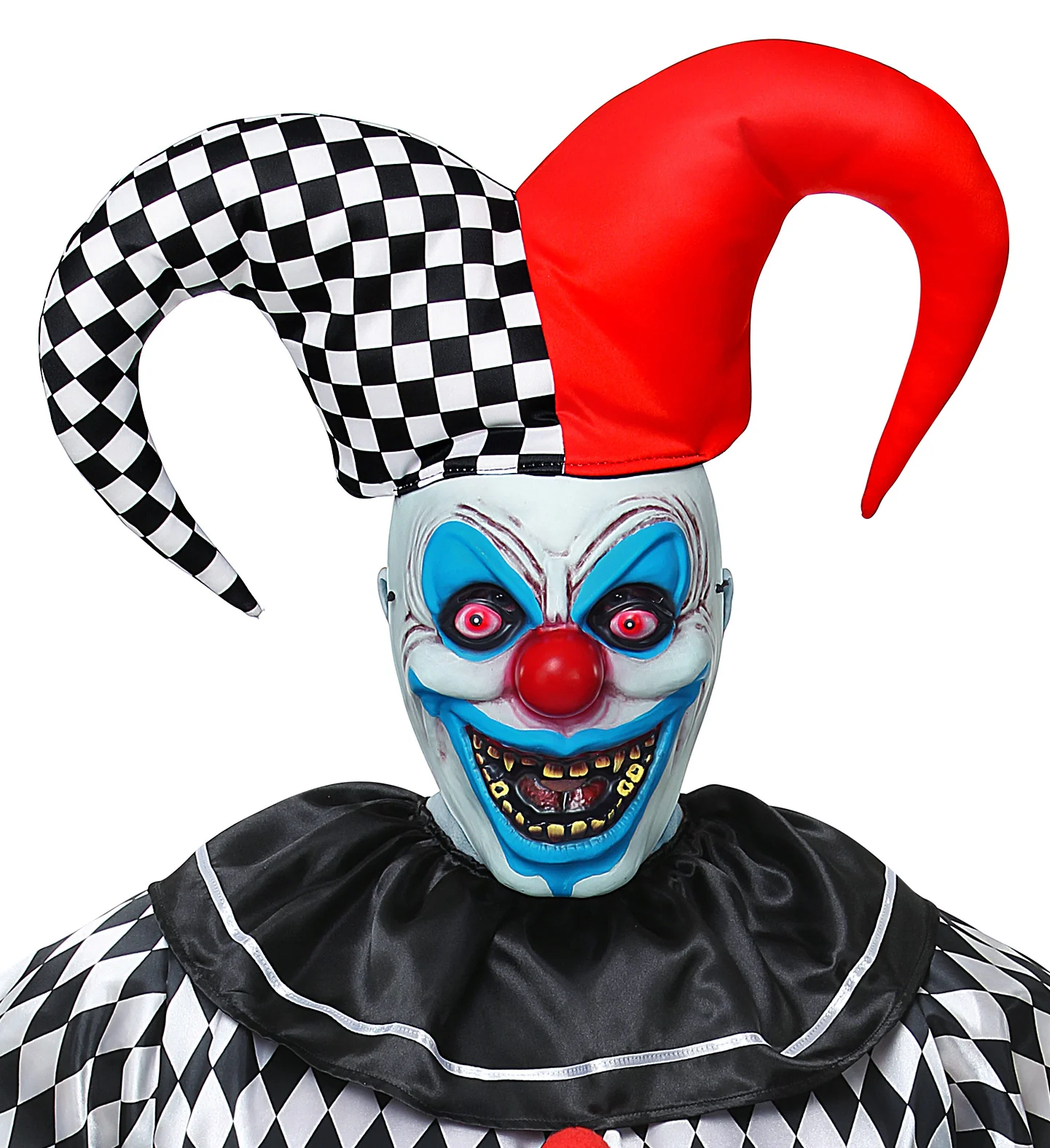 Masker horror nar Kevin met muts