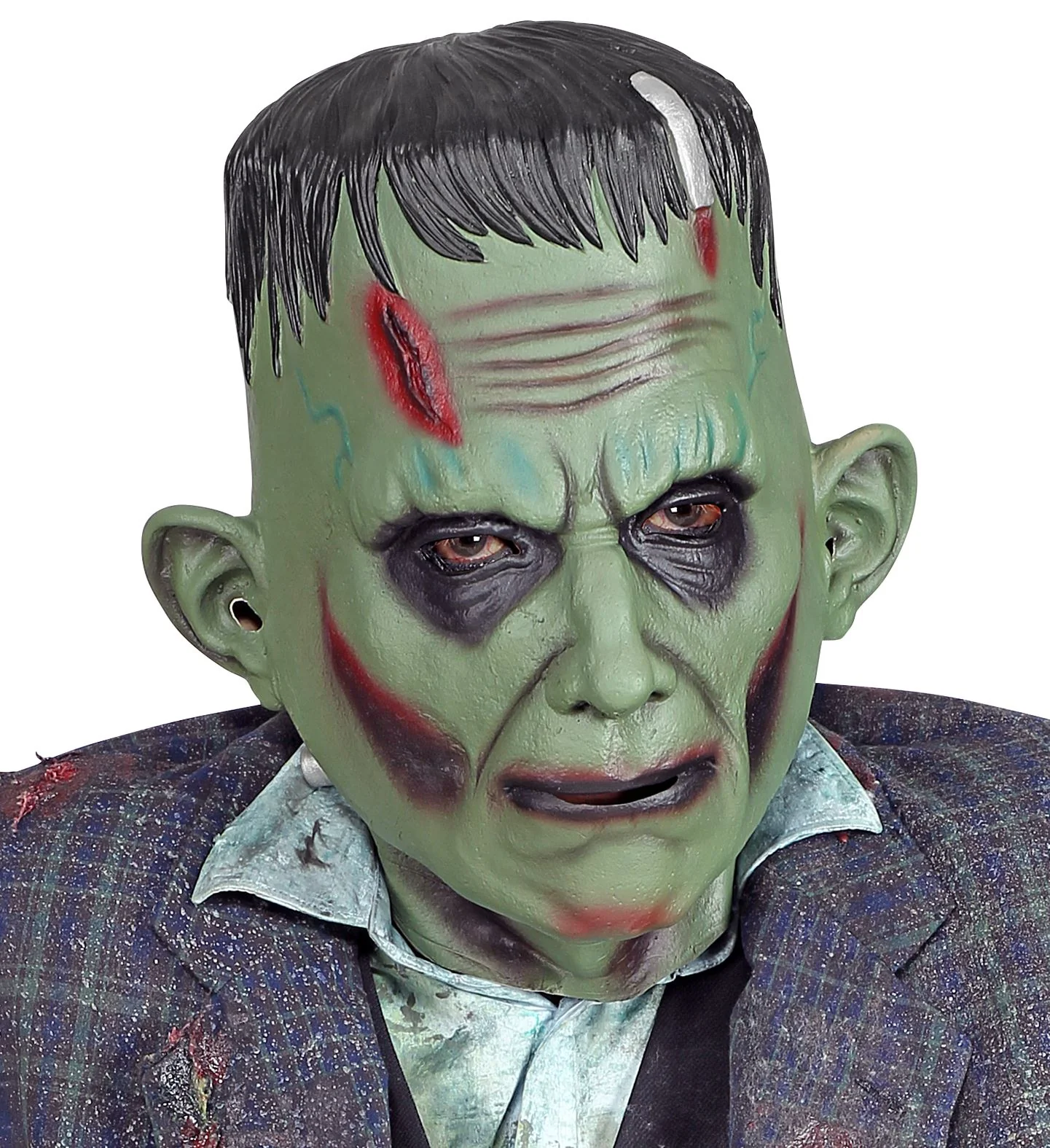 Frankenstein masker groen - Image 4