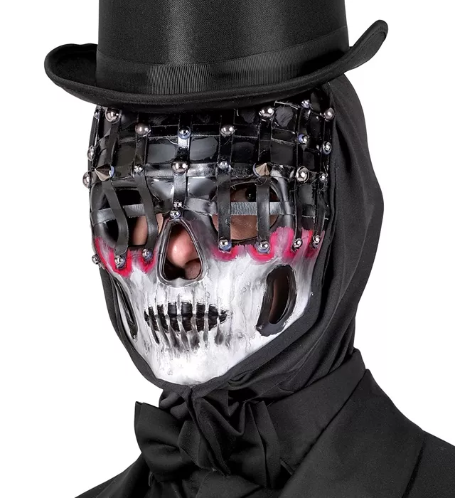 Masker living dead met kap en nagels Ilse - Image 2