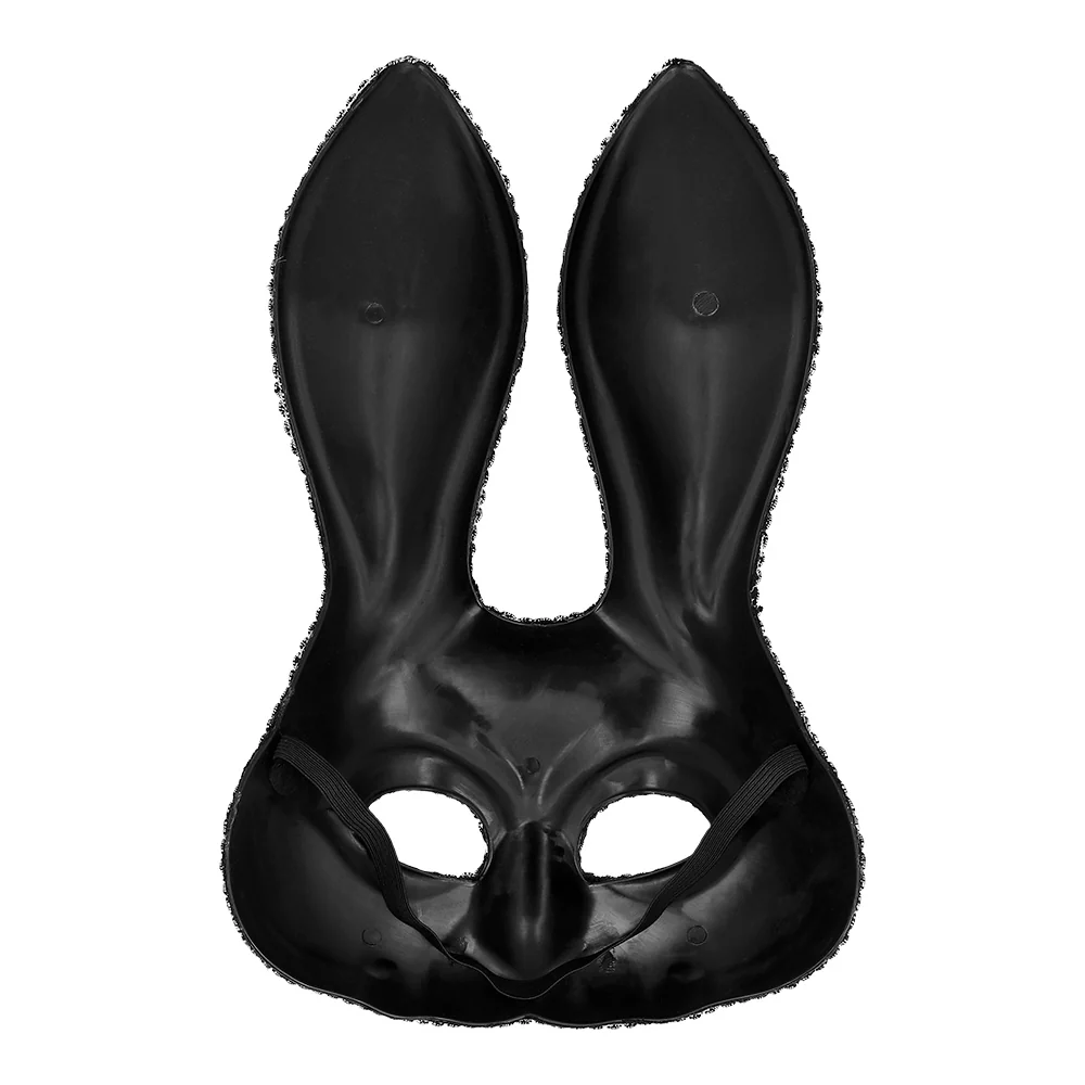 Masker Mystery bunny zwart - Image 3
