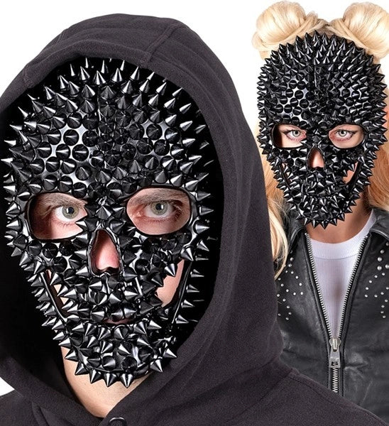Masker schedel zwart met nage Vera - Image 4