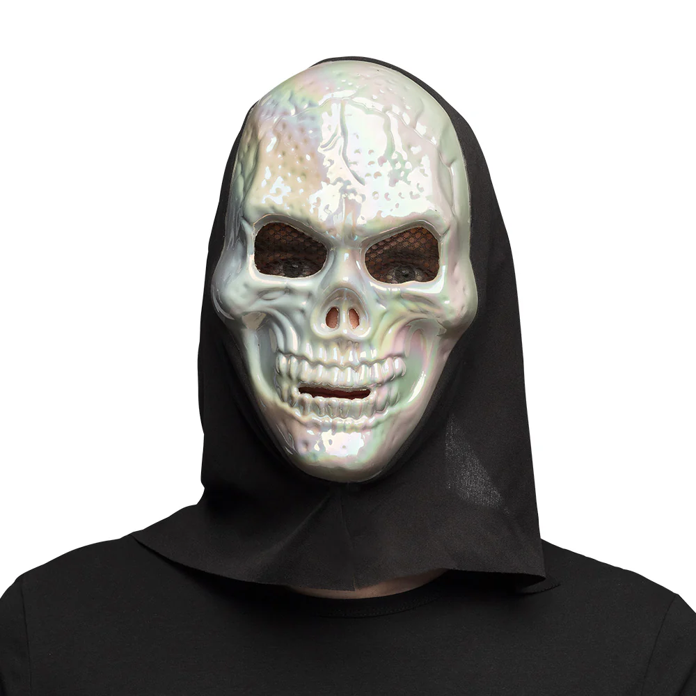 Masker Skull pearl met kap - Image 2