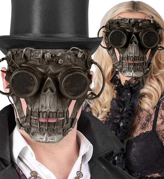 Masker steampunk schede Thomas - Image 3