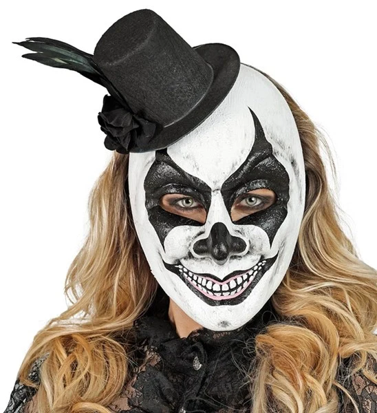 Masker theater met hoed Maud - Image 2