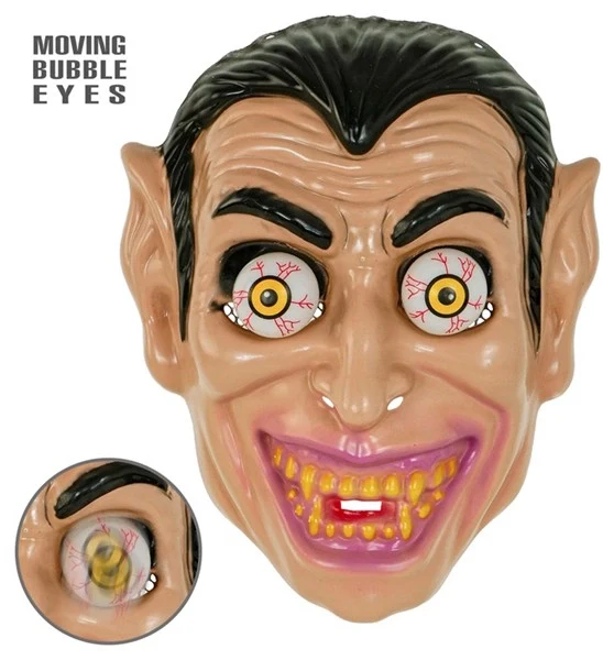 Masker wiebelende ogen vampier hard plastic Pim - Image 4