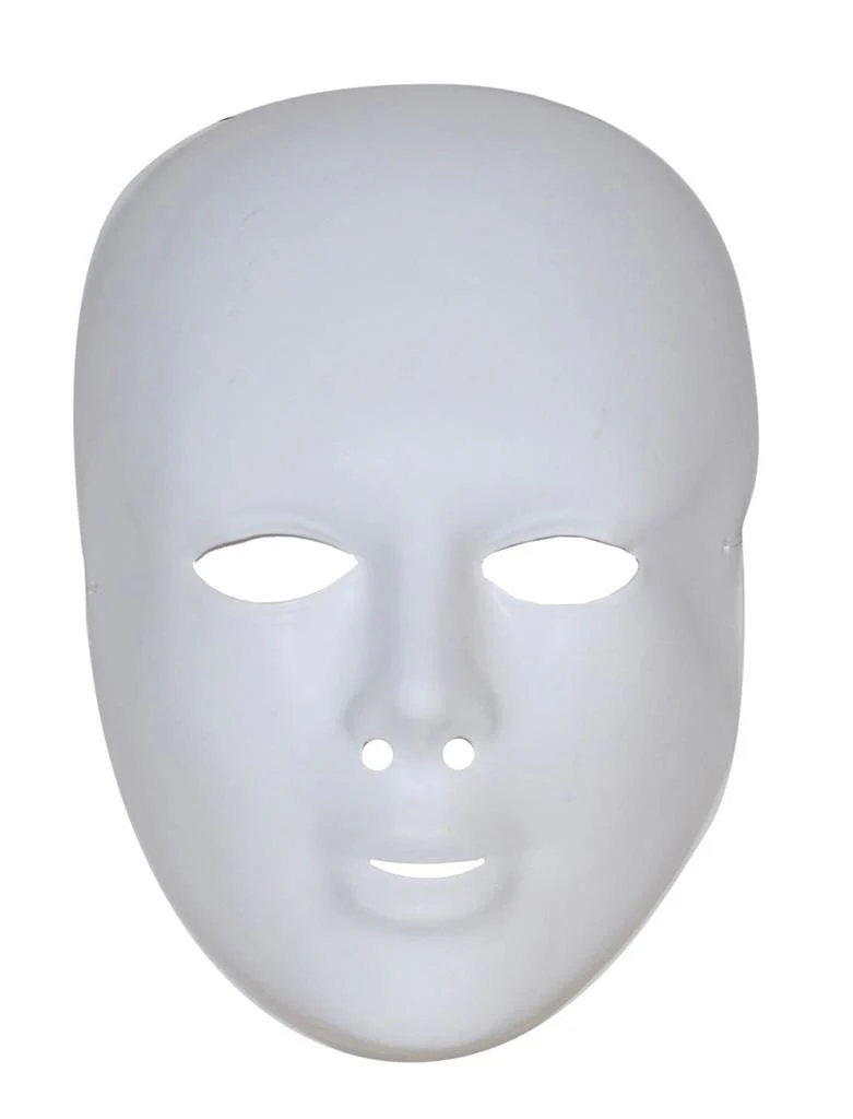 Masker wit Evi