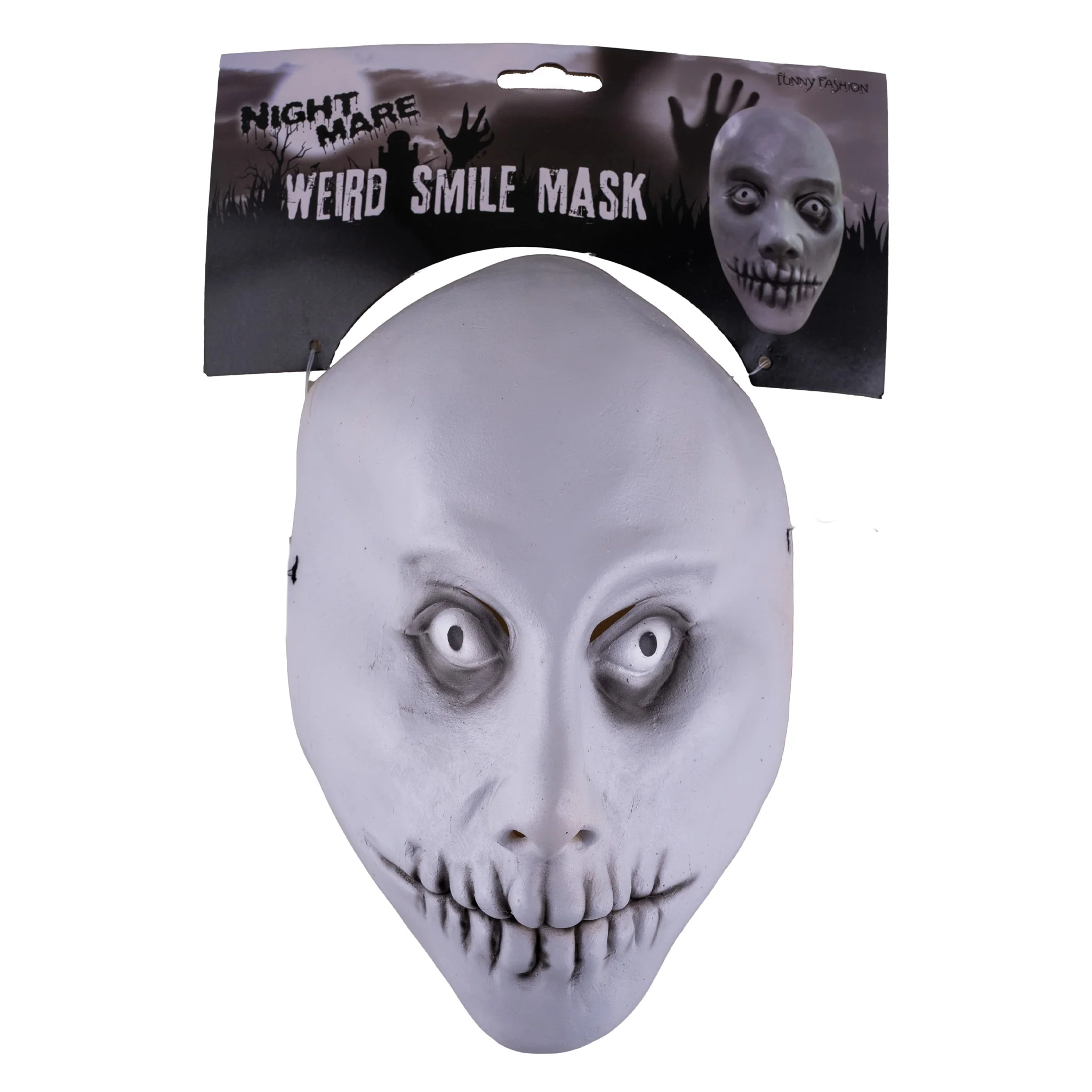 Masker wit gezicht dichtgestikte mond - Image 2