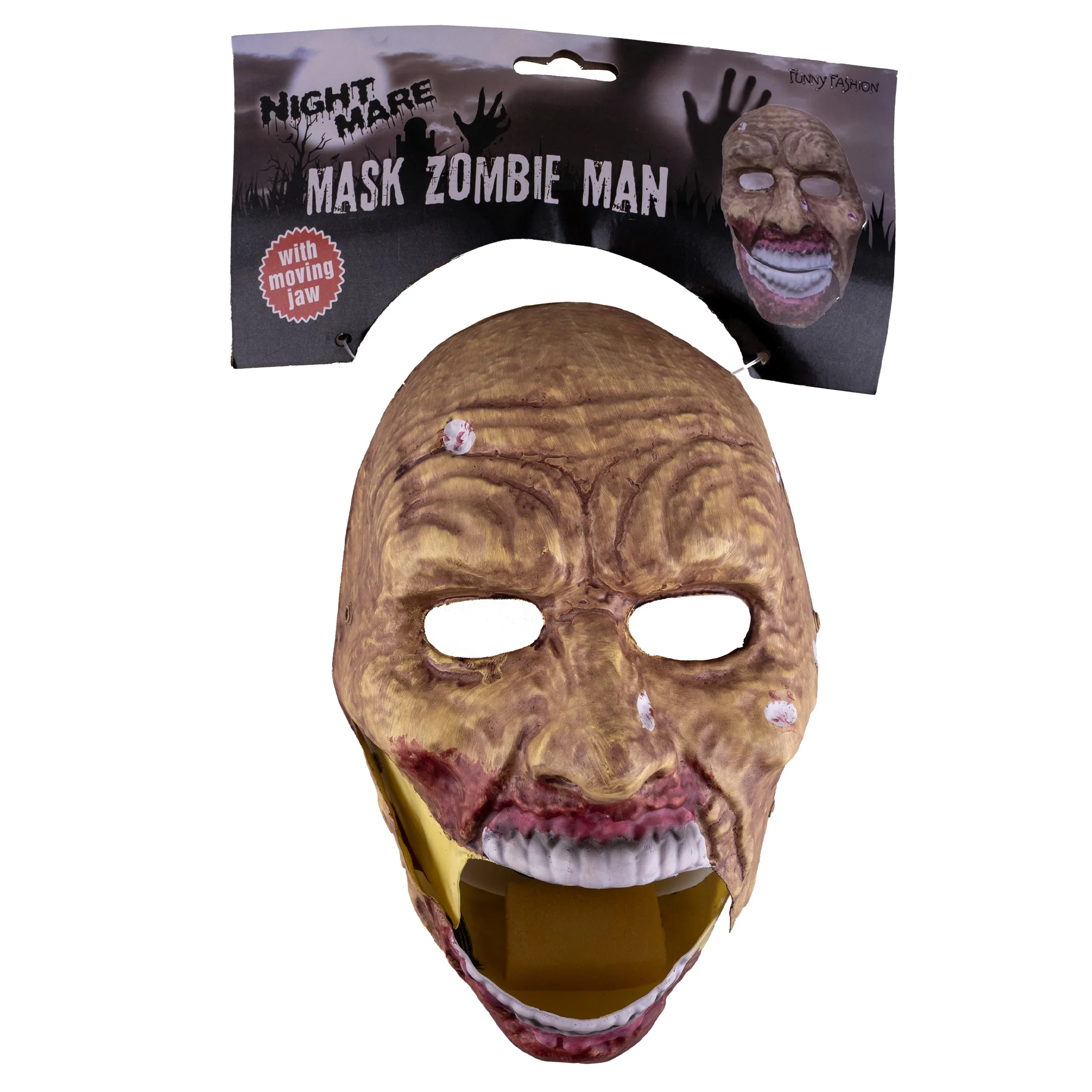 Masker zombie met bewegende kaak - Image 2