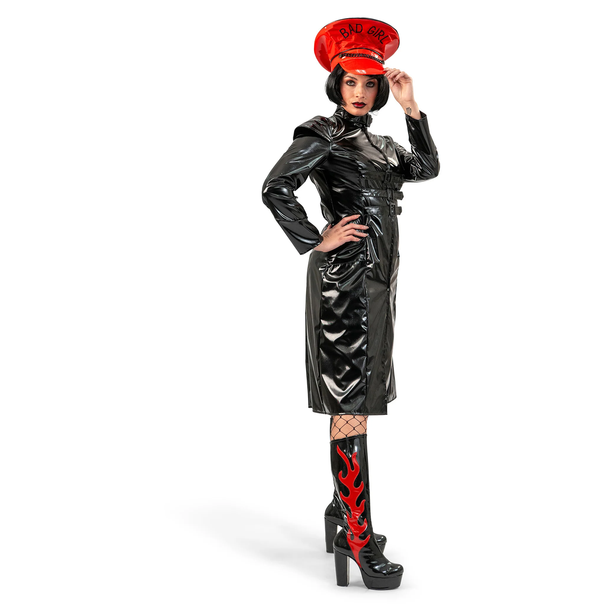 Meesteres pak lak zwart - Image 3