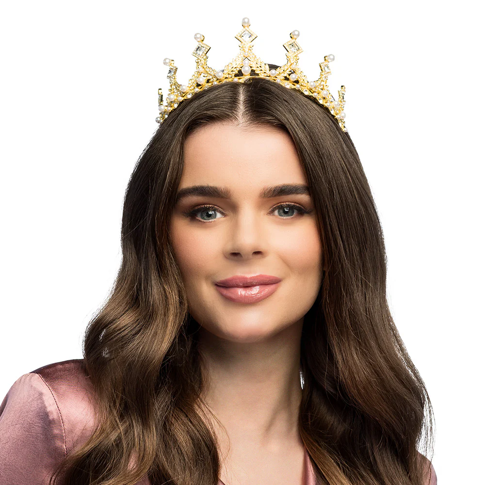 Metalen tiara Royal Elizabeth - Image 2