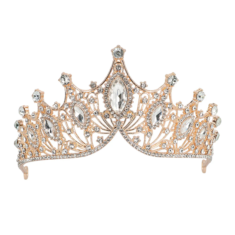Koningin metalen tiara Royal Lady