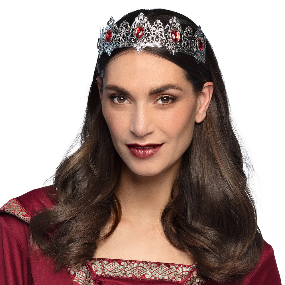 Metalen tiara Royal princess - Image 2
