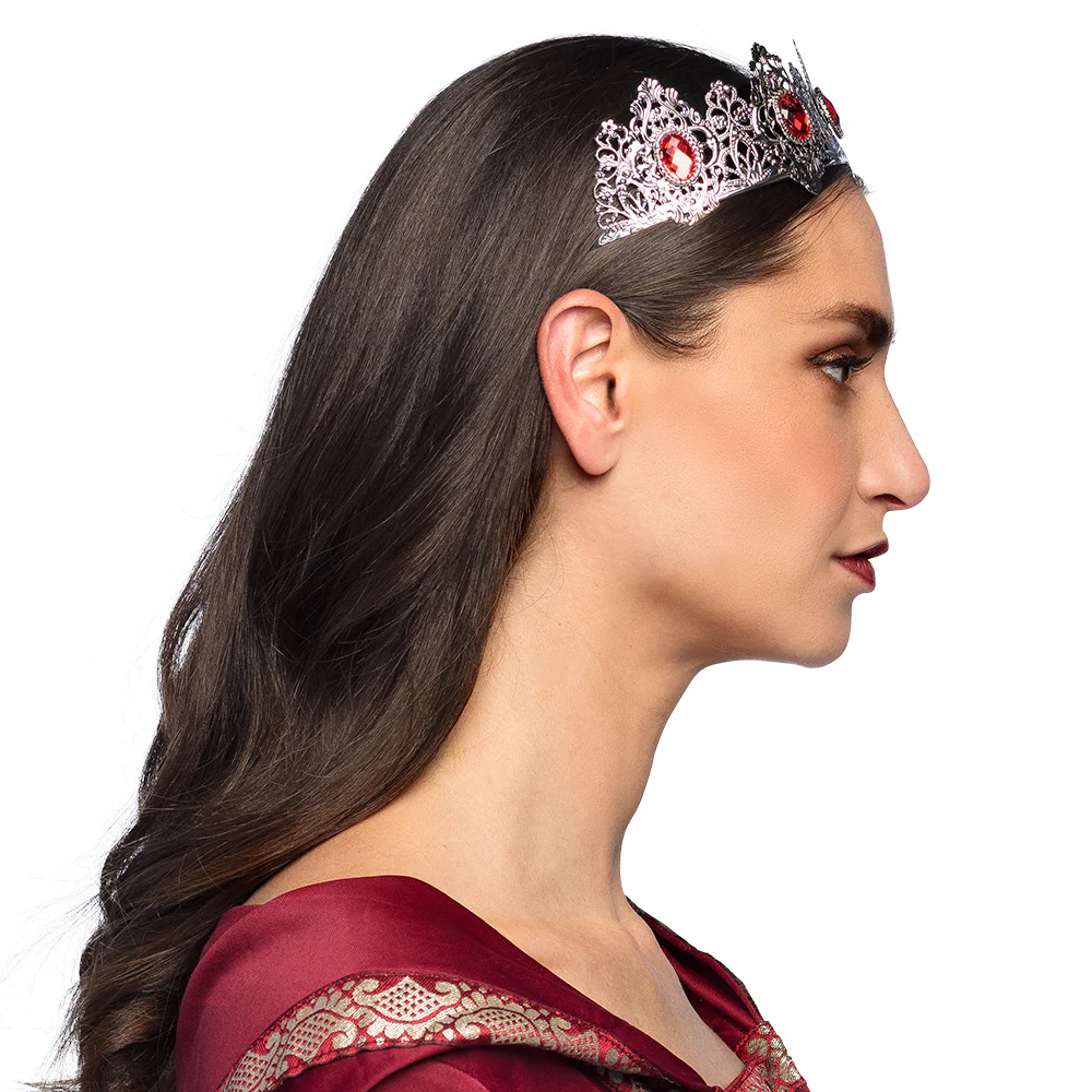 Metalen tiara Royal princess - Image 3