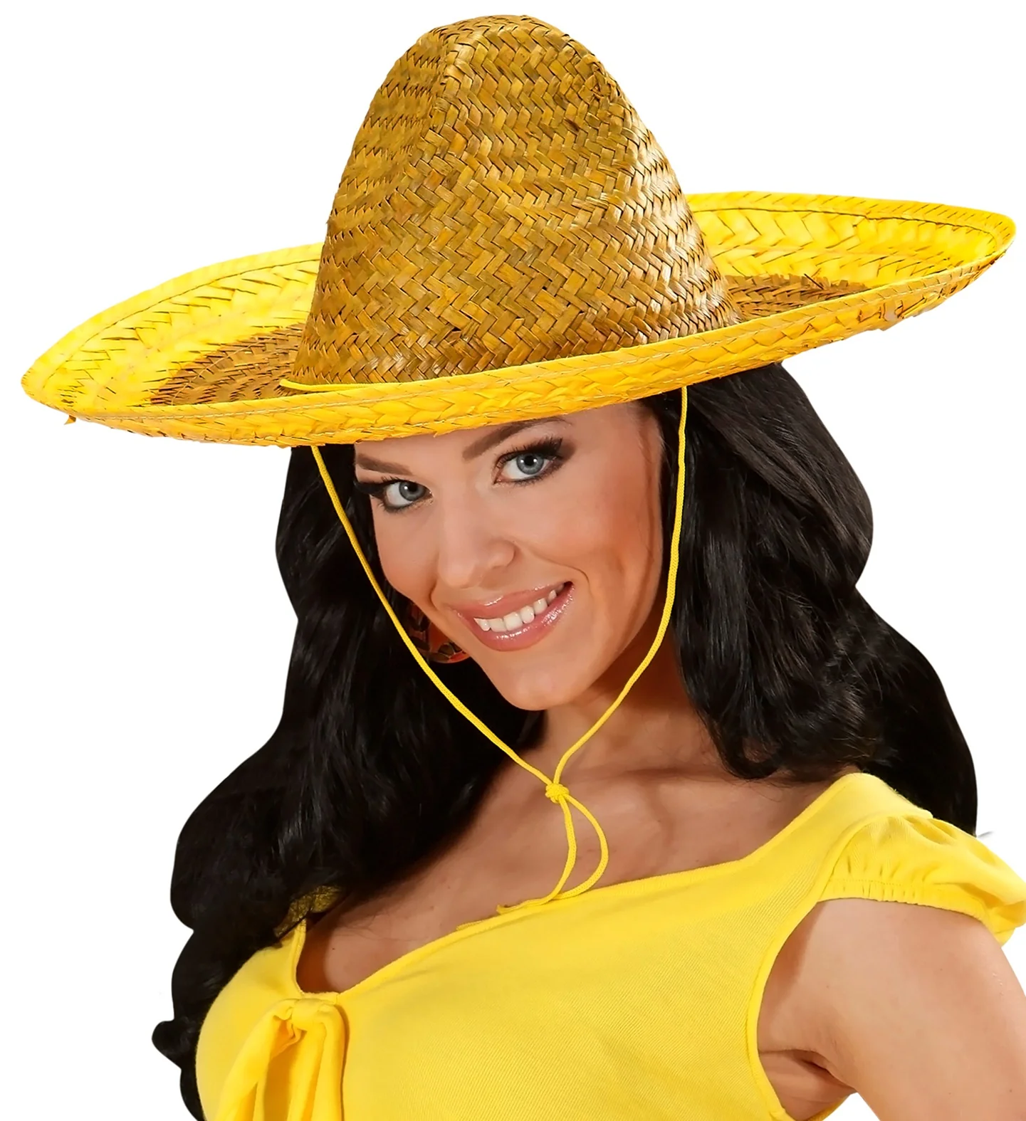 Mexicaanse sombrero geel - Image 2