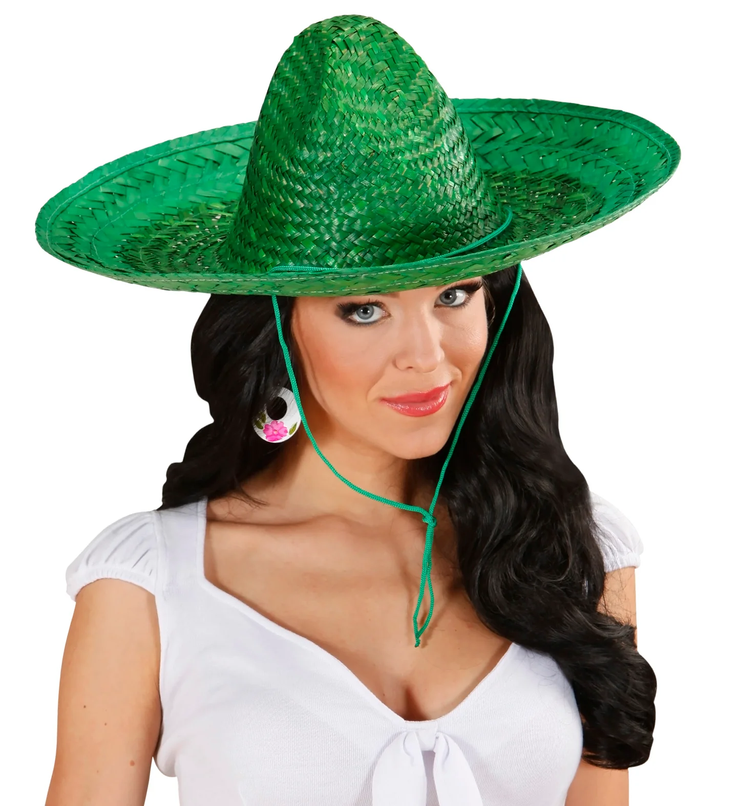 Mexicaanse sombrero groen - Image 2