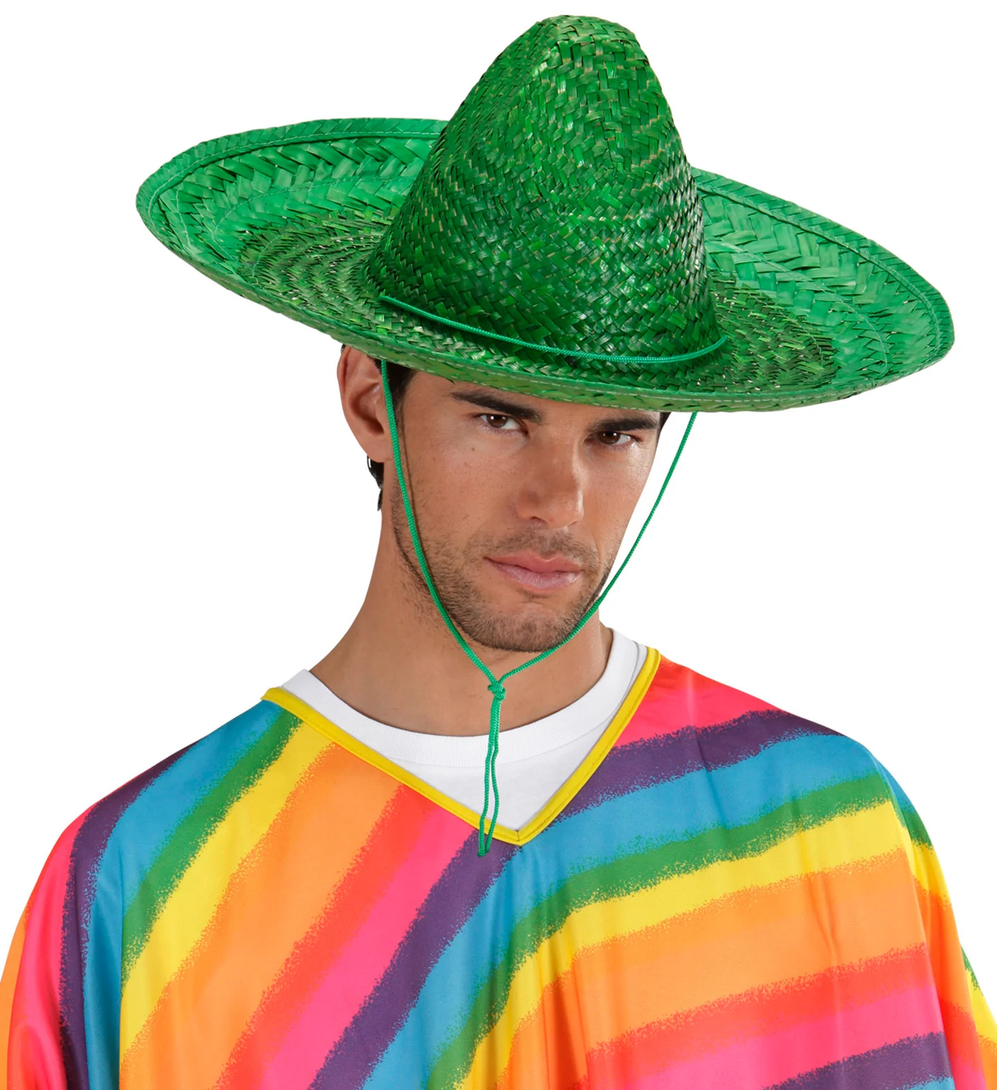 Mexicaanse sombrero groen - Image 3