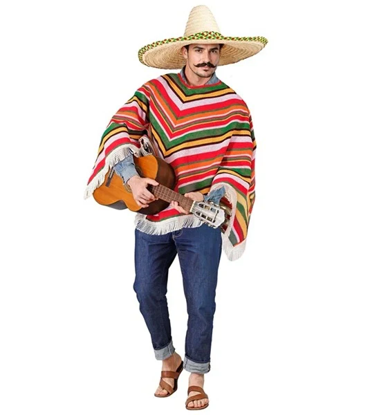 Mexicaanse poncho Sanne
