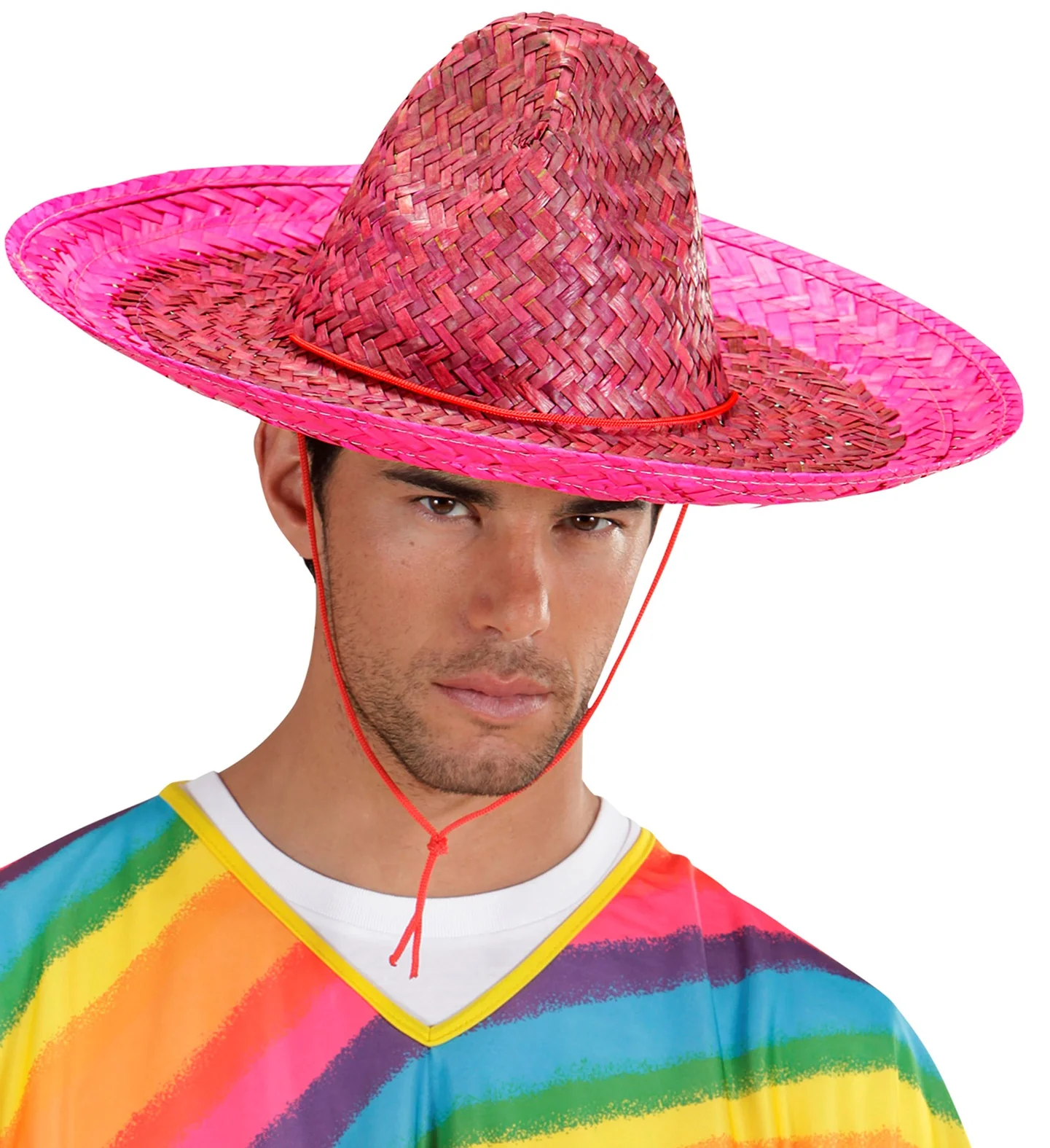 Mexicaanse sombrero roze - Image 3