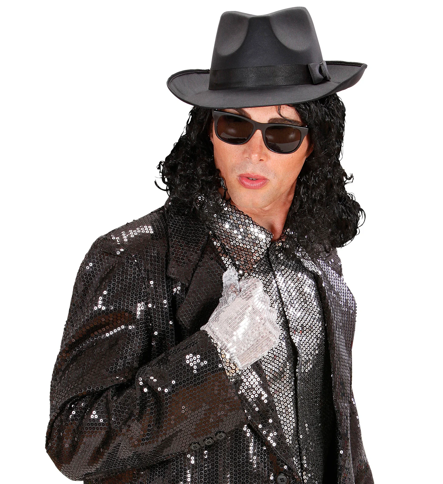 Michael Jackson pruik King of Pop - Image 2