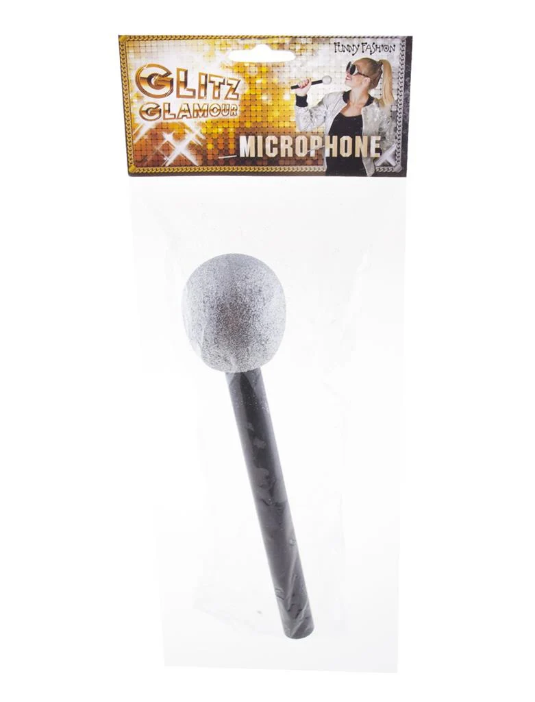 Microfoon nep zilver - Image 2