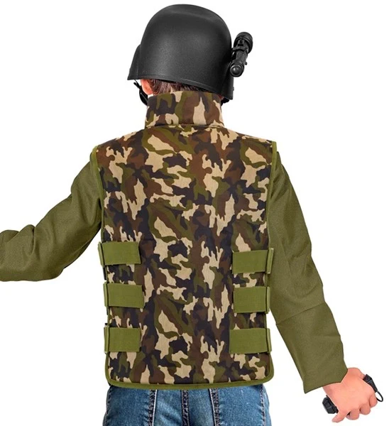 Militair camouflage vest kostuum Lynn kind - Image 4