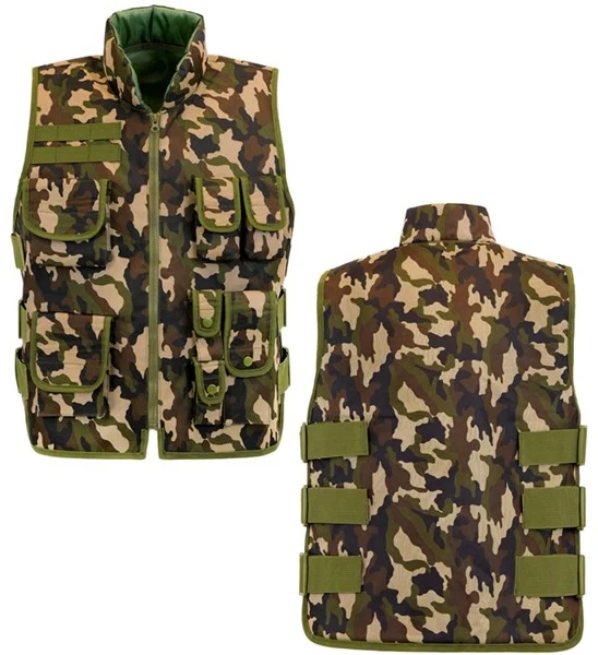 Militair camouflage vest kostuum Lynn kind - Image 5