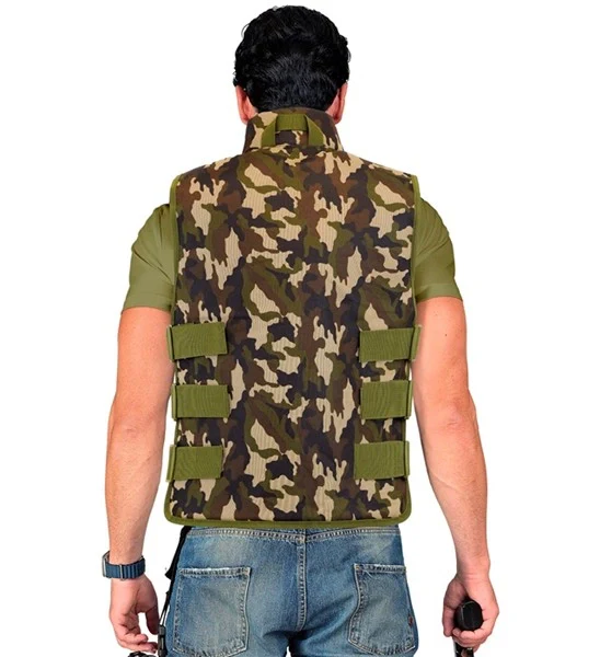 Militair camouflage vest kostuum Lynn volwassenen - Image 4