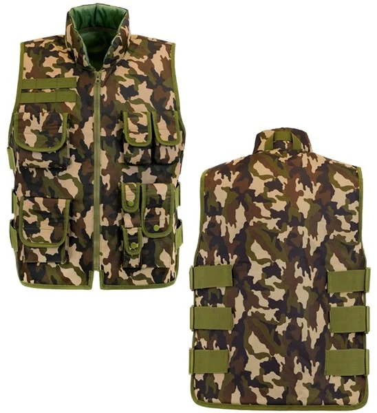 Militair camouflage vest kostuum Lynn volwassenen - Image 5