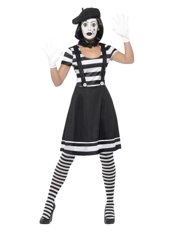 Mime speler jurk dames