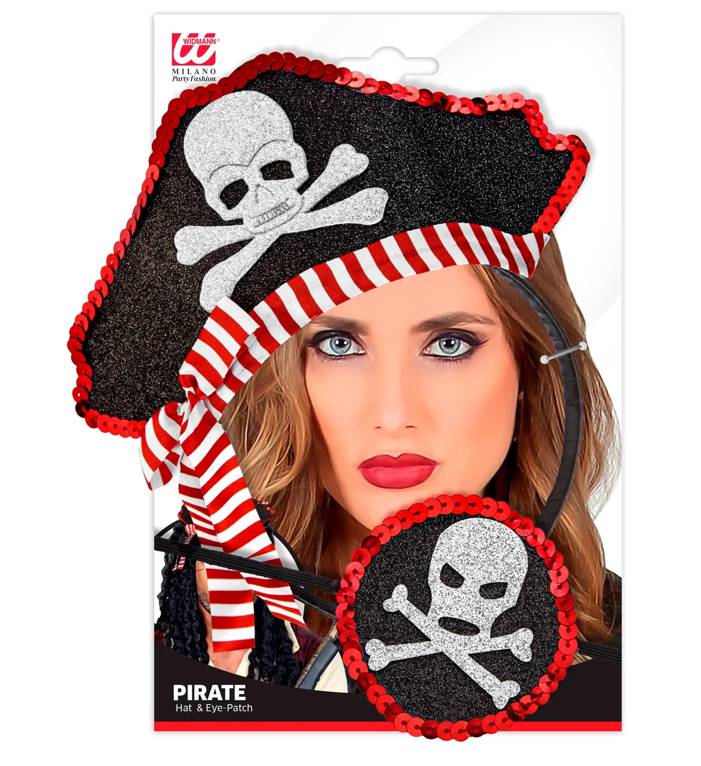 Mini piratenhoedje met ooglapje - Image 5