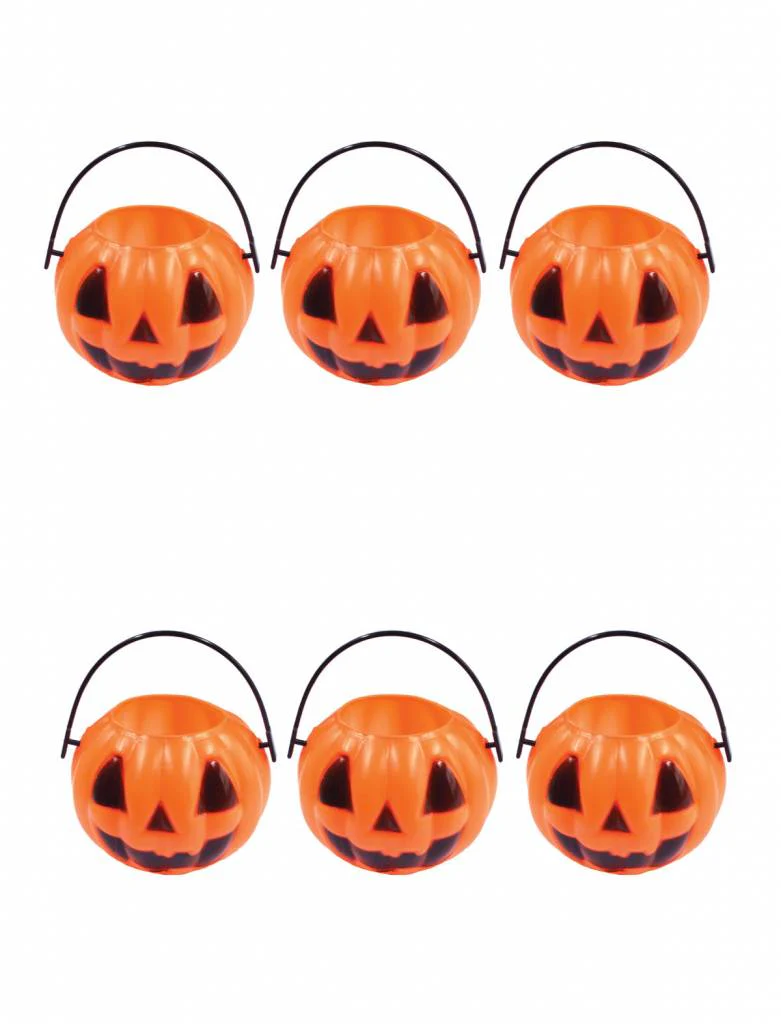 Mini pompoen ketels voor halloween