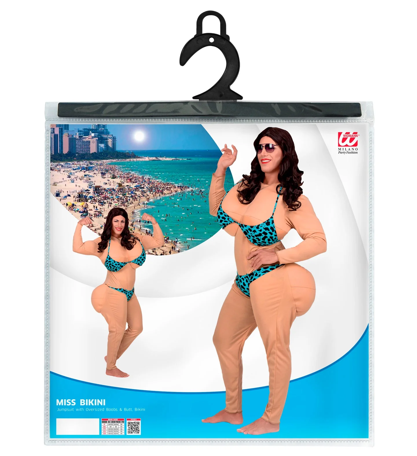 Bikini babe kostuum unisex - Image 4