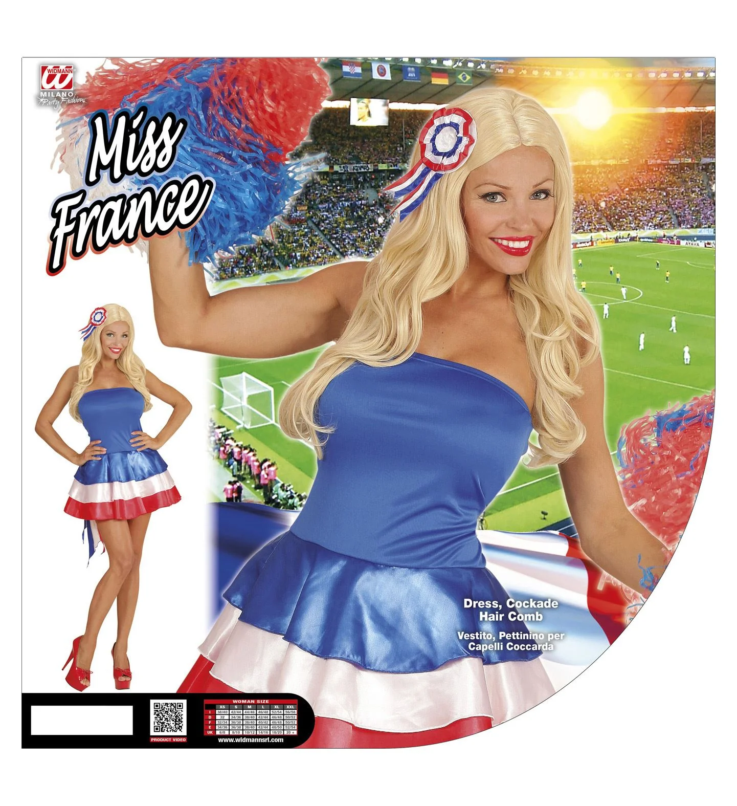 Frankrijk jurkje supporter - Image 5