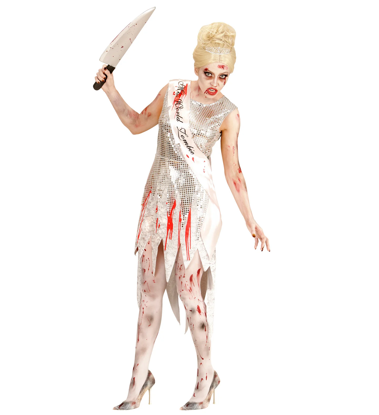 Miss World zombie jurk voor Halloween - Image 2