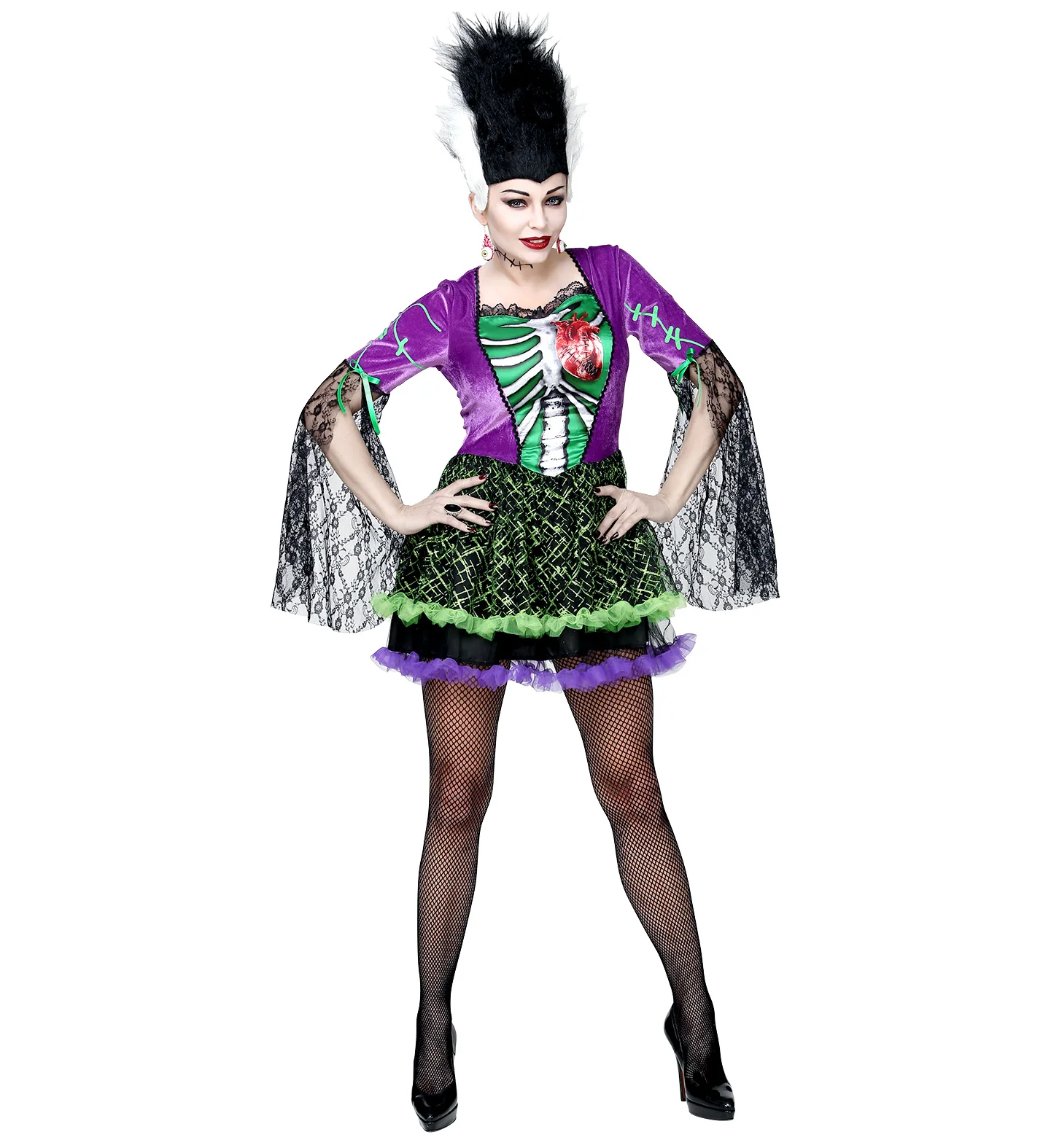 Monster bruidje Lizzy dames - Image 2