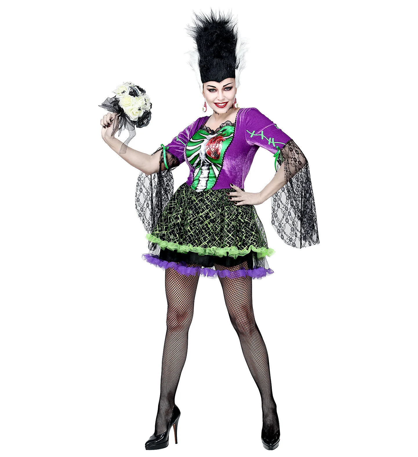Monster bruidje Lizzy dames - Image 4