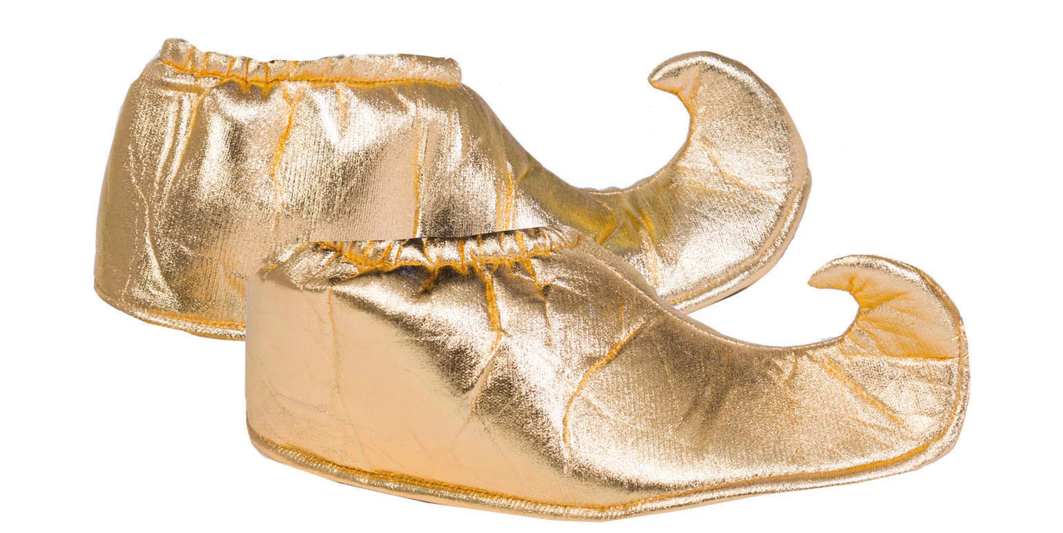 Gouden elf overschoenen kinderen