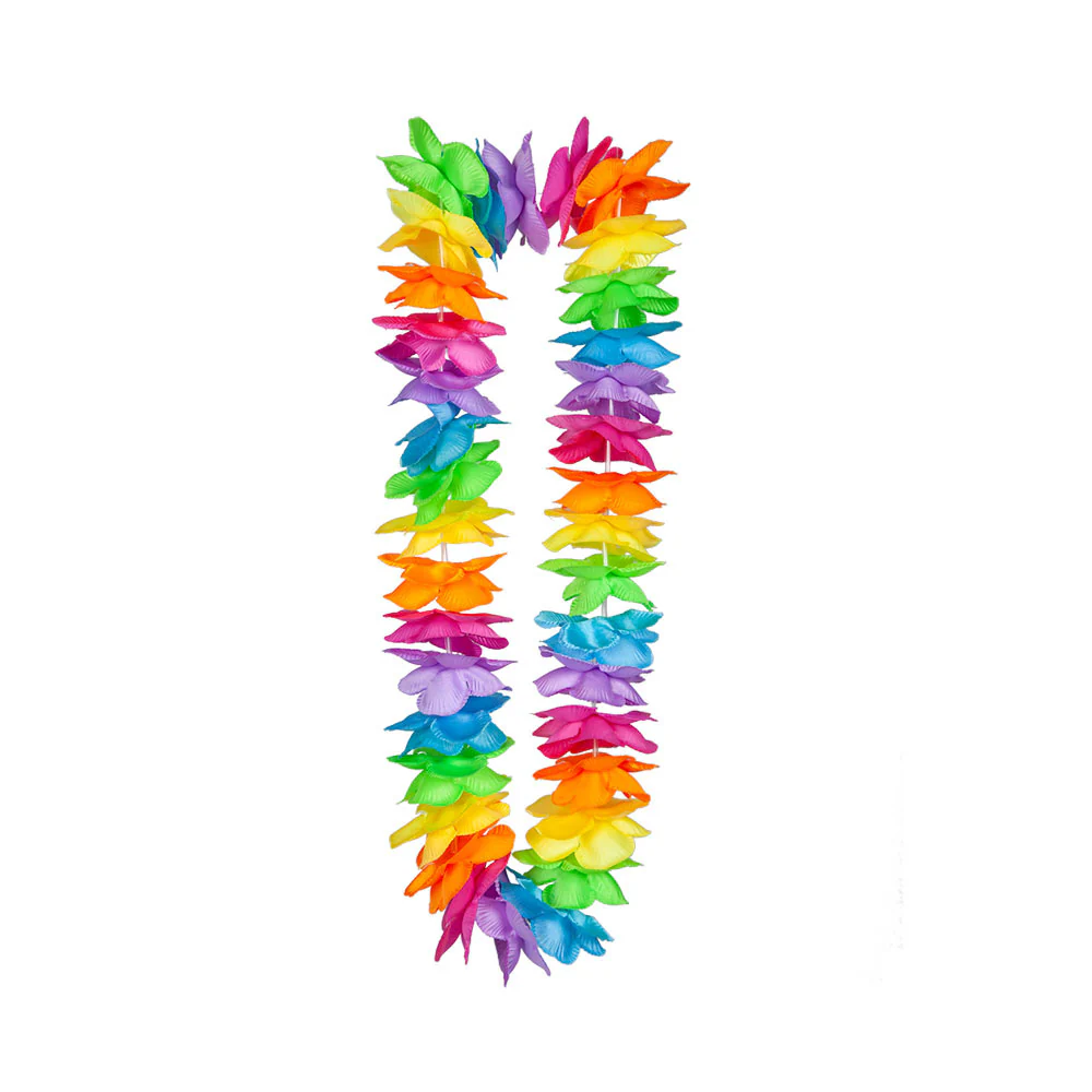 Regenboog Hawaii slinger satijn look - Image 2