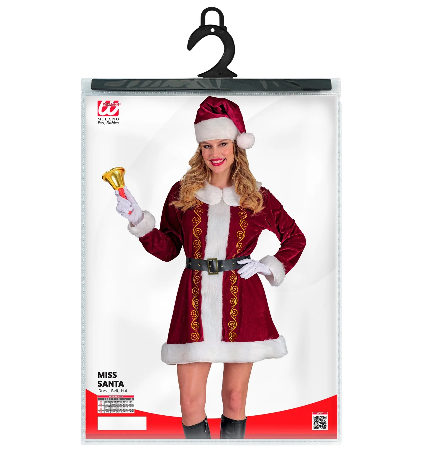 Kerstvrouw jurk Claus - Image 4