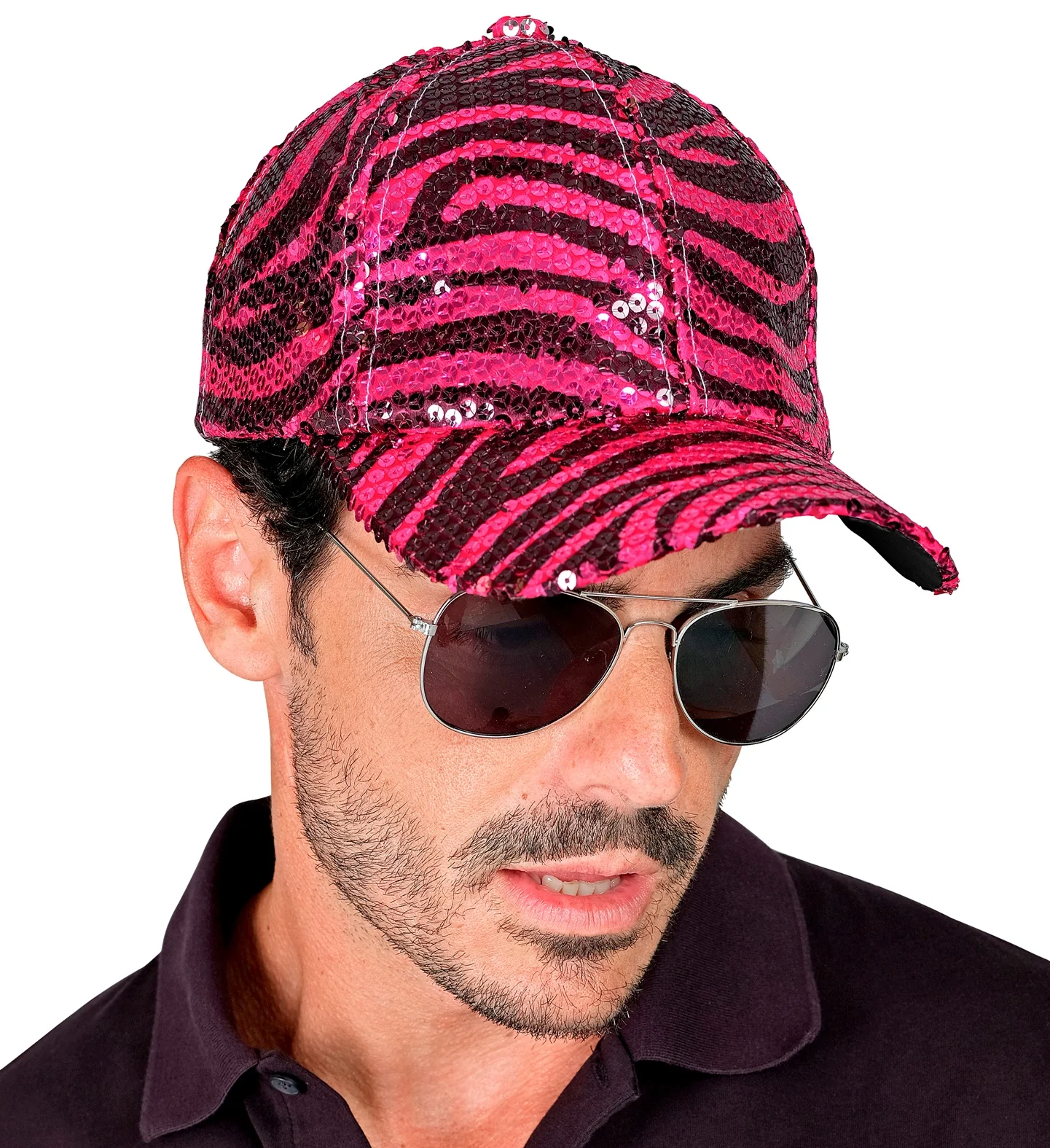 Pet pailletten roze tijger - Image 3