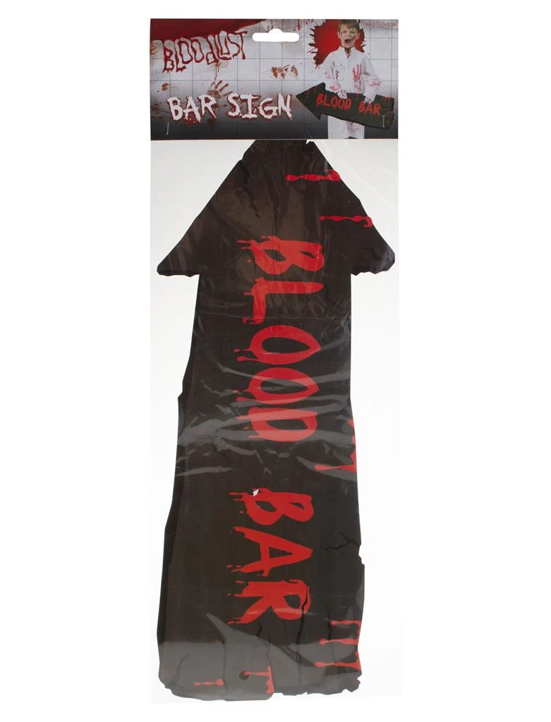 Muur decoratie Halloween Bloed bar - Image 2