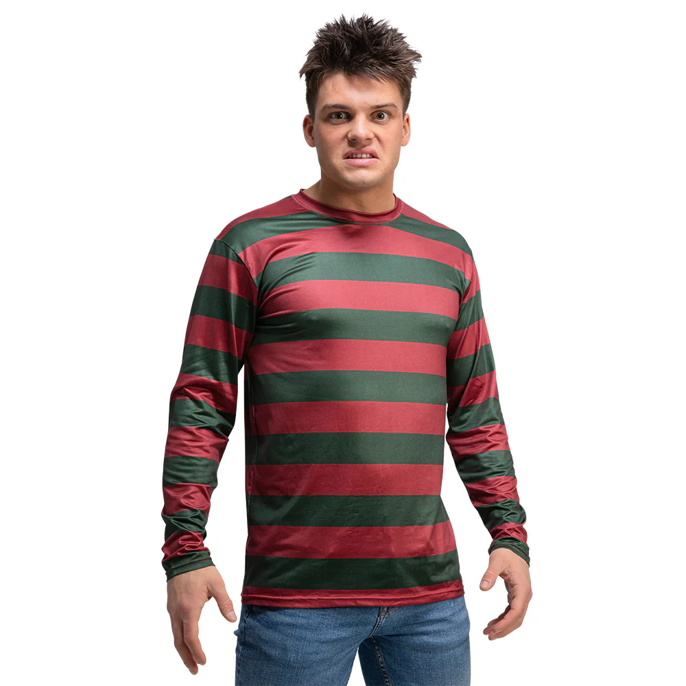 Freddy krueger shirt rood groen