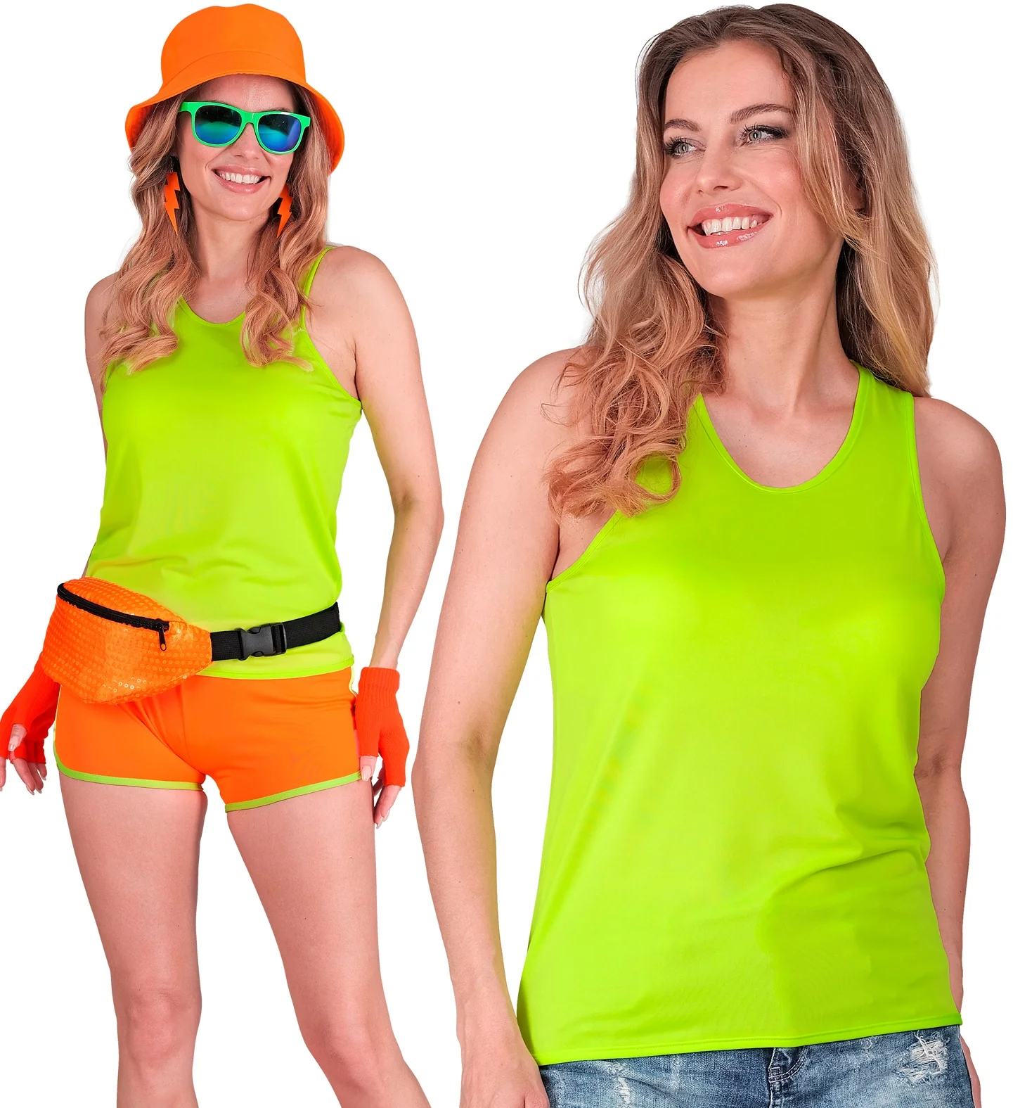 Tanktop neon groen - Image 5