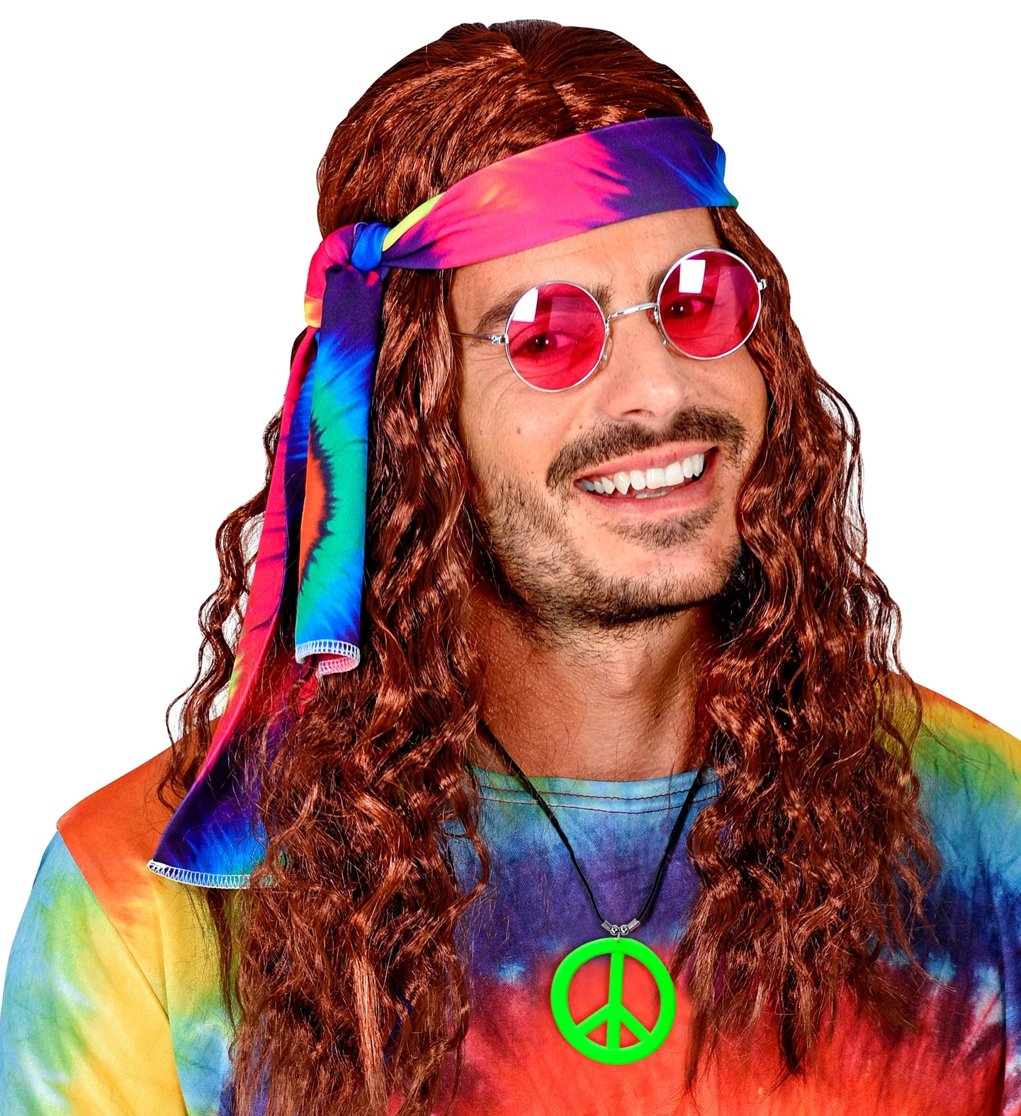 Neon Hippie Ketting Rosa Groen - Image 3